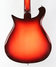 Jul 2008 Rickenbacker 620/6 , Fireglo: Body - Rear