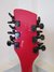 Rickenbacker 610/12 Mod, Red: Headstock - Rear