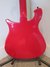 Rickenbacker 610/12 Mod, Red: Body - Rear