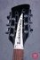 Sep 1995 Rickenbacker 610/12 , Jetglo: Headstock
