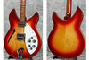 Rickenbacker 330/6 , Fireglo: Body - Rear