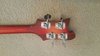 Rickenbacker 4003/4 , Fireglo: Headstock - Rear