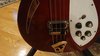 Rickenbacker 4005/4 , Burgundy: Close up - Free