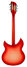 Rickenbacker 330/12 , Fireglo: Full Instrument - Rear