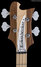 Rickenbacker 4003/4 S, Natural Walnut: Headstock