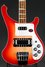 Rickenbacker 4003/4 , Fireglo: Body - Front