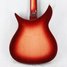 Oct 1997 Rickenbacker 325/6 V63, Fireglo: Body - Rear