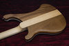 Jan 2017 Rickenbacker 4003/4 , Natural Walnut: Body - Rear