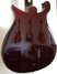 Rickenbacker 660/6 75th Ann, DCMetallic: Neck - Rear