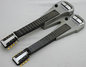 Rickenbacker D16/2 X 8 LapSteel, Gray: Full Instrument - Front