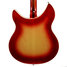 Jan 1986 Rickenbacker 360/12 V64, Fireglo: Body - Rear