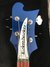 Rickenbacker 4003/4 Mod, Midnightblue: Headstock
