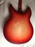 Oct 2014 Rickenbacker 330/6 , Fireglo: Body - Rear