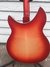 Oct 2015 Rickenbacker 1993/12 Plus, Fireglo: Body - Rear