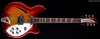 Rickenbacker 360/6 , Fireglo: Full Instrument - Front