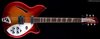Rickenbacker 360/6 , Fireglo: Full Instrument - Front