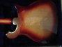 Feb 1992 Rickenbacker 620(LH)/6 , Fireglo: Body - Rear
