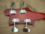 Rickenbacker 4001/4 21 frets, Fireglo: Headstock - Rear