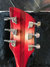 Rickenbacker 330/6 Mod, Fireglo: Headstock - Rear