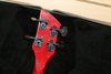 Rickenbacker 2030/4 BH BT, Red: Headstock - Rear