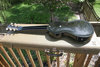 Dec 1938 Rickenbacker B/6 Mod, Black: Body - Rear