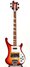 Rickenbacker 4003/4 , Fireglo: Full Instrument - Front