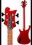Rickenbacker 4004/4 Laredo, Ruby: Full Instrument - Rear
