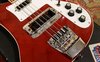 Rickenbacker 4001/4 , Burgundy: Close up - Free2