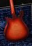 Nov 1997 Rickenbacker 660/12 TP, Fireglo: Body - Rear