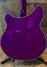 Mar 2010 Rickenbacker 360/12 Refin, Purpleglo: Body - Rear