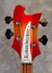 Rickenbacker 4003/4 S, Fireglo: Headstock