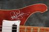 Rickenbacker 4001/4 , Burgundy: Close up - Free2