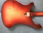 May 1976 Rickenbacker 480/6 , Fireglo: Body - Rear