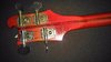 Rickenbacker 4001/4 FL, Fireglo: Headstock - Rear