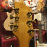 Rickenbacker 400/6 Combo, Black: Headstock - Rear
