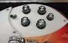 Rickenbacker 620/12 , Fireglo: Close up - Free2