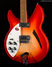 Rickenbacker 330/6 , Fireglo: Body - Front