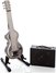 Rickenbacker NS 100/6 LapSteel, Silver: Full Instrument - Front