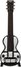 Rickenbacker B/6 , Black: Full Instrument - Front