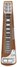 Rickenbacker SW/6 LapSteel, Brown: Full Instrument - Front