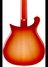 Rickenbacker 660/6 , Fireglo: Body - Rear
