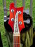 Rickenbacker 4001/4 , Fireglo: Headstock