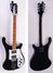 Rickenbacker 481/6 Mod, Jetglo: Full Instrument - Front