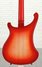 Oct 2016 Rickenbacker 4003/4 S, Fireglo: Body - Rear