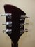 Rickenbacker 360/6 75th Ann, DCMetallic: Headstock - Rear