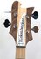 Rickenbacker 4003/4 S, Natural Walnut: Headstock