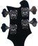 Rickenbacker 4003/4 , Jetglo: Headstock - Rear