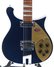Rickenbacker 660/6 , Midnightblue: Body - Front