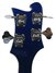 Rickenbacker 4003/4 , Midnightblue: Headstock - Rear