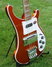 Rickenbacker 4003/4 CB Checkered Binding, Copper Orangelo: Close up - Free